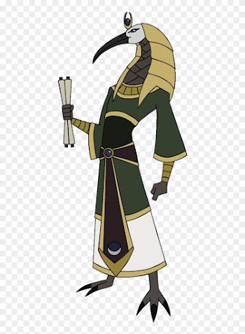 When Our Merry Band Had Gathered Behind A Curtain And - Egyptian Mythology