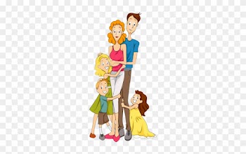Whether Or Not Our Children Are Our Relatives - Family 5 People 2 Daughters 1 Son