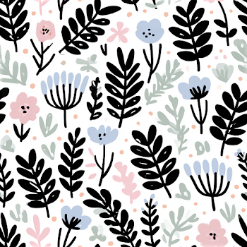 Whimsical Botanical Pattern