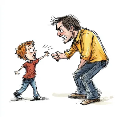 Whimsical Ink Cartoon: The Playful Consequences of Parenting Whimsical Ink Cartoon: The Playful Consequences of Parenting