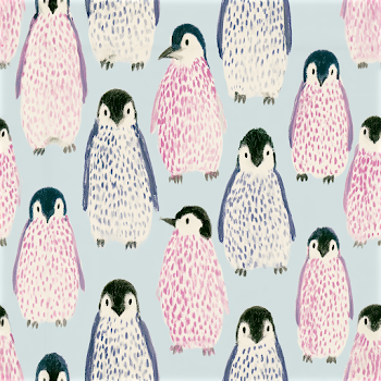 Whimsical Penguin Pattern
