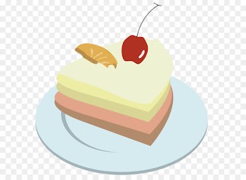 Whipped Cream Cake Illustration Pastry - baking moulds 