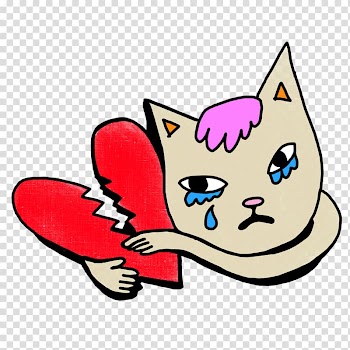 Whiskers Broken heart , dead heart transparent background PNG clipart