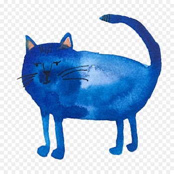 Whiskers Cat Digital illustration Greeting & Note Cards - cat 