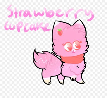 Whiskers Cat Horse Mammal Dog - glitter cupcake 