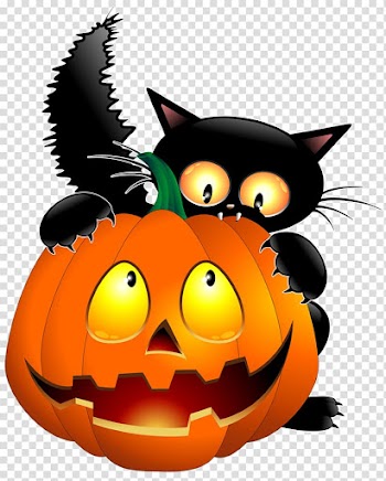 Whiskers Cat Jack-o'-lantern Halloween , Cat transparent background PNG clipart