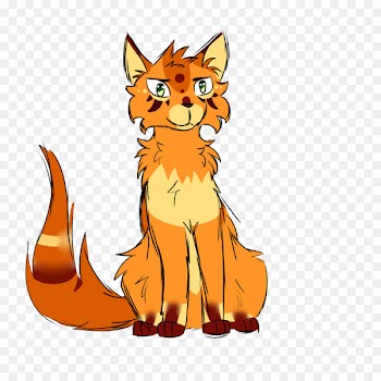 Whiskers Kitten Red fox Cat Clip art - stp background 
