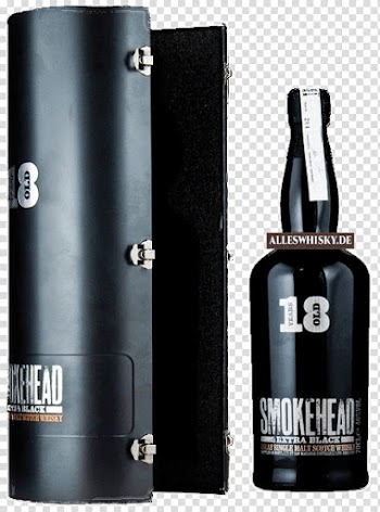Whiskey Blended malt whisky Liqueur Ardbeg Ian Macleod Distillers Ltd, black smoking transparent background PNG clipart