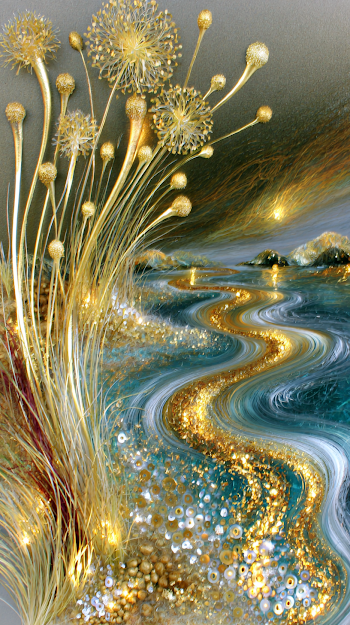 Whispers of the Night: A Dreamy Seascape