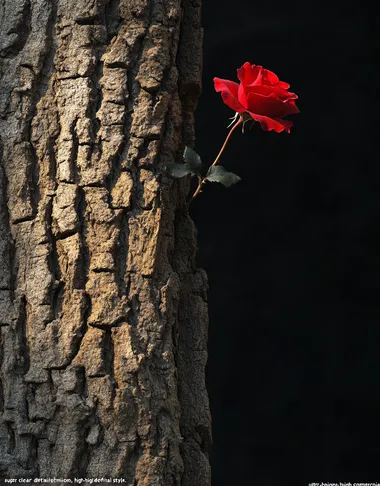 Whispers of Time: A Rose's Elegance on Weathered Wood Whispers of Time: A Rose's Elegance on Weathered Wood