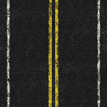 Whit and yellow lines, Road Asphalt concrete Transportation planning, road transparent background PNG clipart