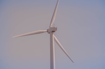 White 3-blade Wind Turbine