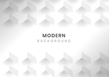 White 3D geometric modern background | Free stock vector - 580679