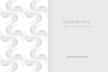 White 3D geometric modern background | Free stock vector - 580691