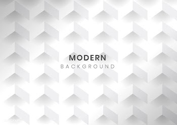 White 3D geometric modern background | Free stock vector - 580694