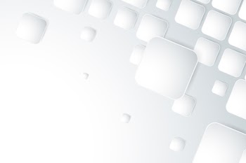 White 3d paper style wallpaper Free Vector