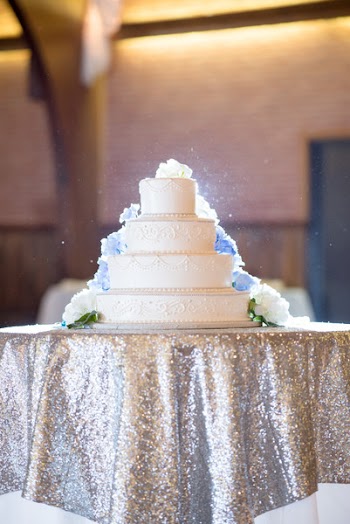 White 4-tier Cake