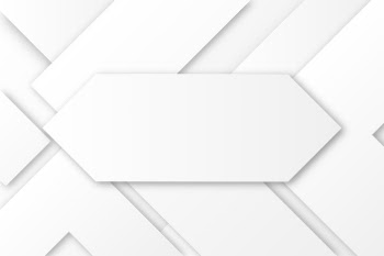 White abstract background in 3d paper style Free Vector