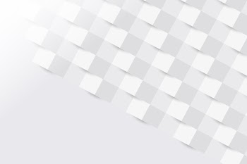 White abstract background in paper style Free Vector