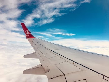 White Airplane Winglet