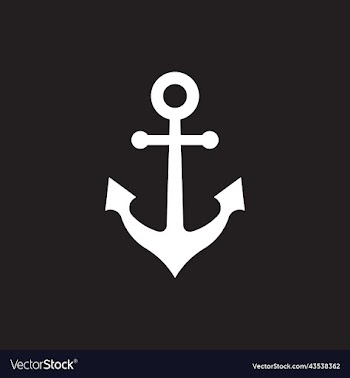 white anchor icon