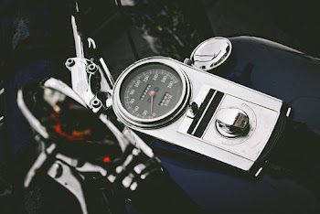 White and Black Analog Watch