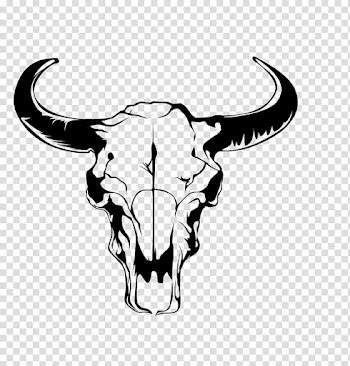 White and black animal skull illustration, Guitarist Mr. Scary Pickup Dokken, goat skull transparent background PNG clipart