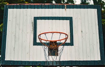 White and Black Basketball Board