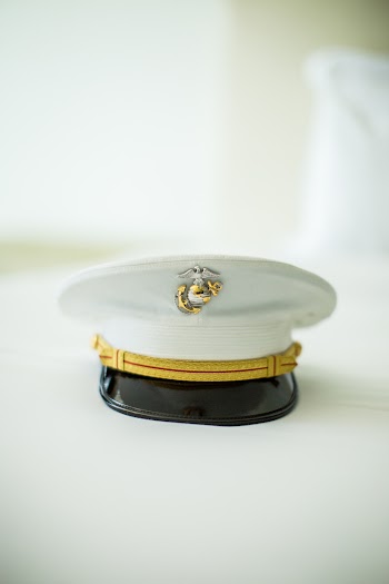 White and Black Cap Close-up Photography