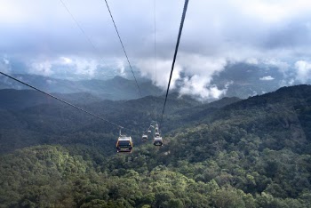 White and Black Electric Cable Cars