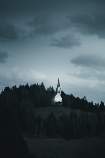 White and Black House Painting