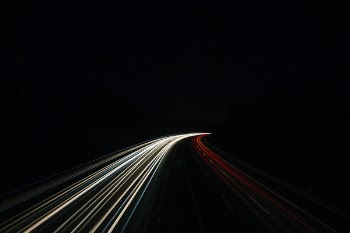 White and Black Vehicle Timelapse Digital Wallpaper