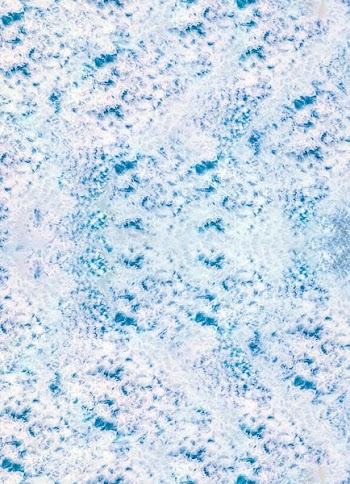 white and blue abstract illustration