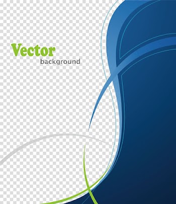 White and blue border illustration, Blue Euclidean Poster, blue line transparent background PNG clipart