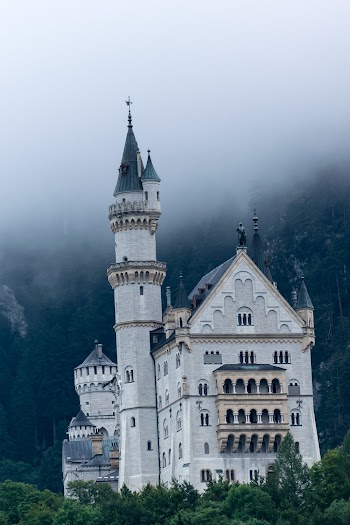 White and Blue Castle
