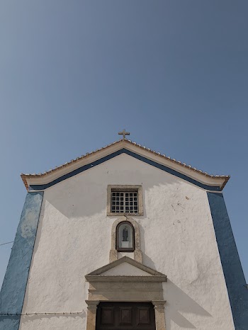 White and Blue Concrete Cathedral