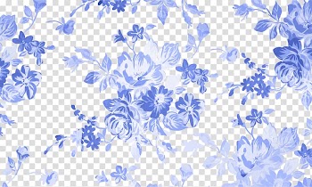 White and blue flowers illustration, Watercolor painting Blue Flower , watercolor flower transparent background PNG clipart