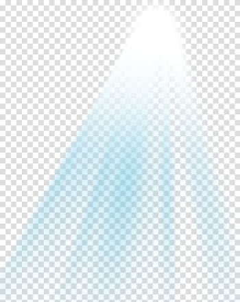 White and blue light illustration, Luminous efficacy Pattern, A beam of light transparent background PNG clipart