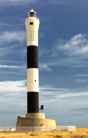 White and Blue Lighthouse