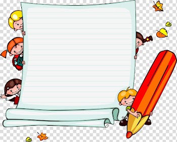 White and blue lined paper illustration, Student Child School , Cute kids transparent background PNG clipart