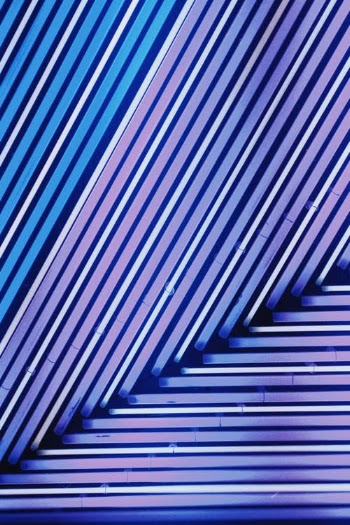 White and Blue Striped Textile · Free Stock Photo