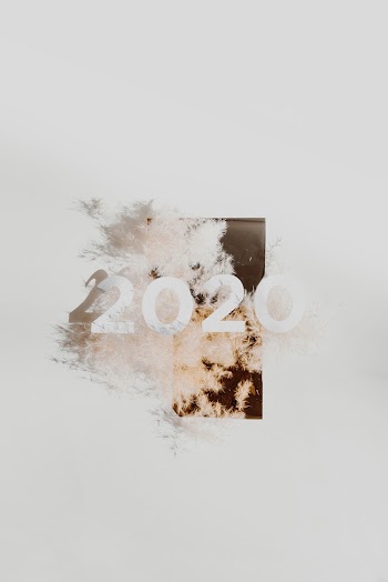 White and Brown Abstract Painting