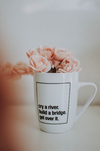 White and Brown Ceramic Mug