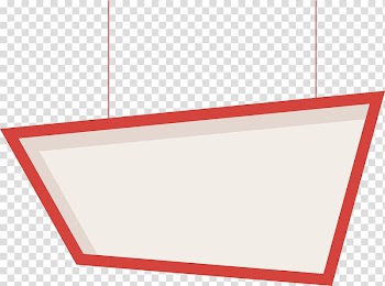 White and brown illustration, Light Red Pattern, Red billboard transparent background PNG clipart