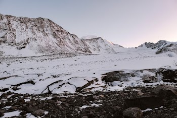 White and Brown Mountain