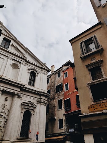 White and Brown Painted Buildings