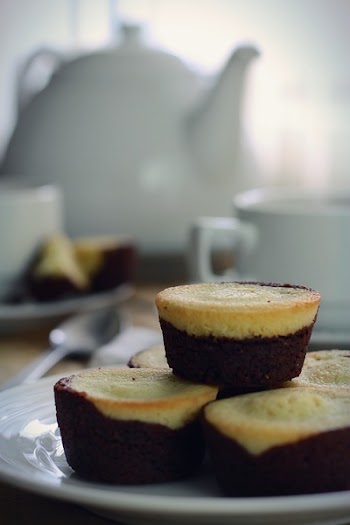 White and Brown Pastry on White Palte