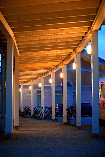White and Brown Wooden House With Lights Turned-on