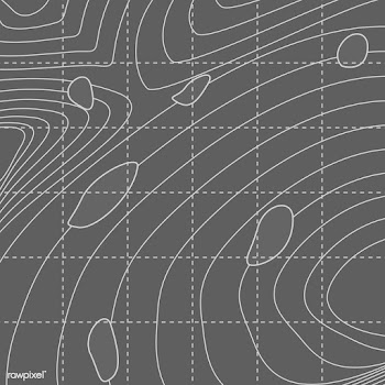 White and gray abstract contour line map | Free stock vector - 554198