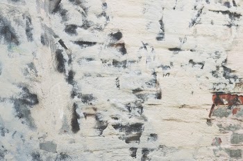 White and Gray Abstract Painting
